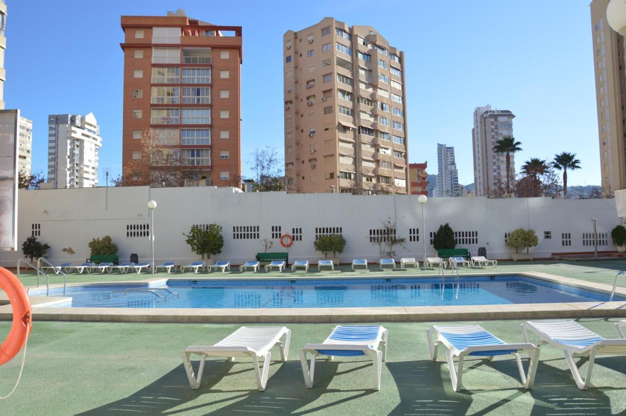 Apto With Pool Gemelos IV Benidorm Exterior photo